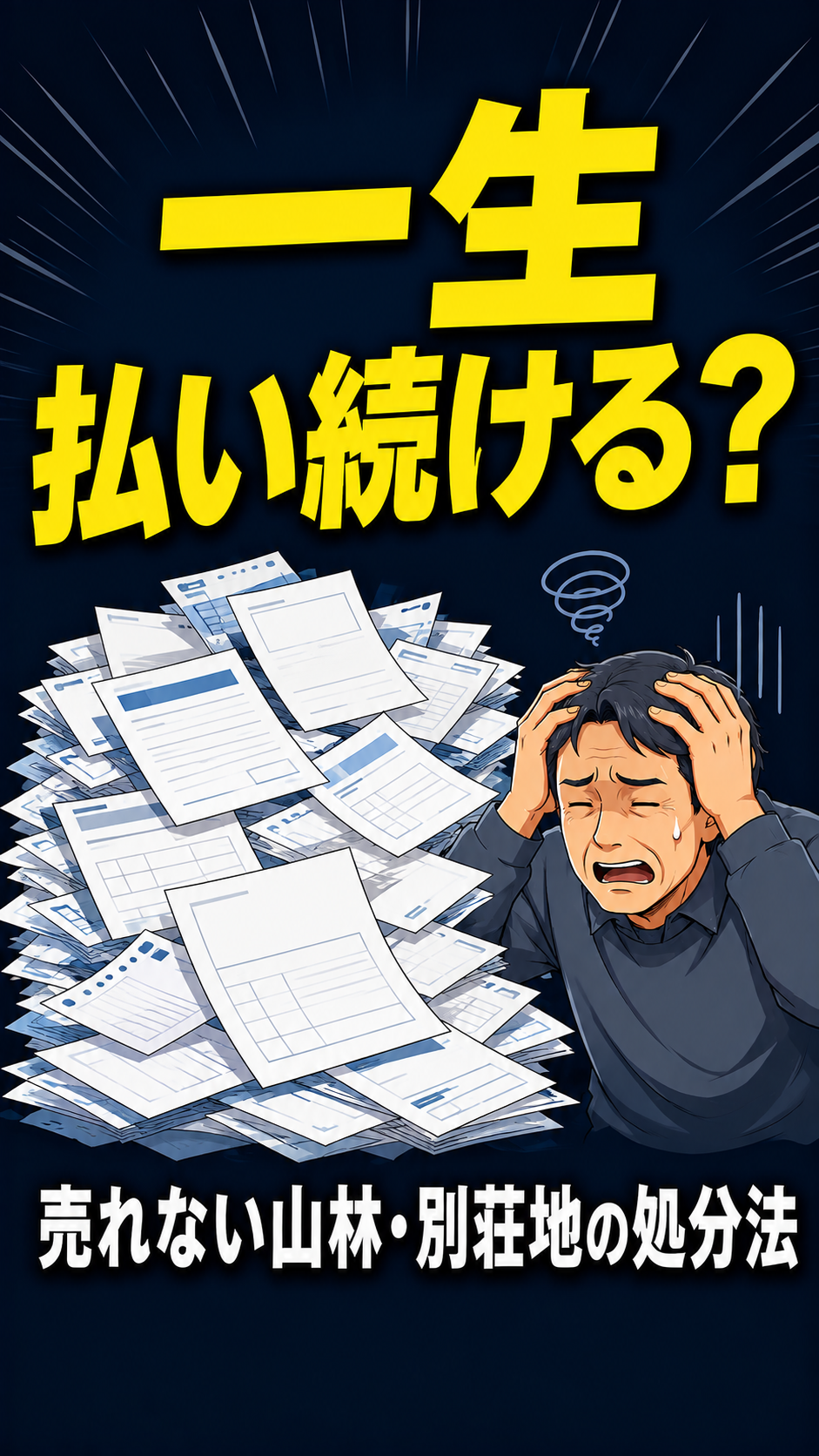 一生払い続けるの？売れない山林や別荘地を手放す現実的な方法